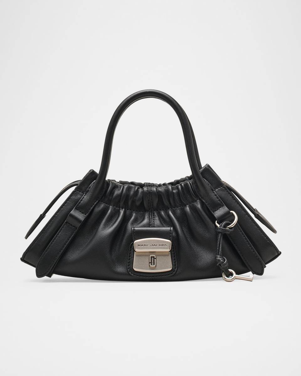 The Small Christina Leather Satchel Bag